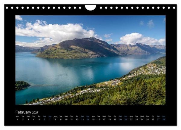 Produktbild: New Zealand - The most beautiful places (Wall Calendar 2027 DIN A4 landscape), CALVENDO 12 Month Wall Calendar
