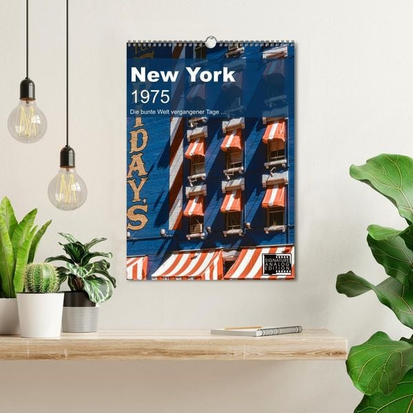 Produktbild: New York 1975 (Wandkalender 2026 DIN A3 hoch), CALVENDO Monatskalender