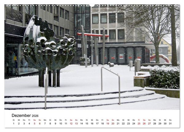 Produktbild: Velbert - Stadt der Schl&ouml;sser und Beschl&auml;ge (Wandkalender 2026 DIN A2 quer), CALVENDO Monatskalender