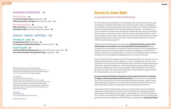 Produktbild: Alltagsintegrierte Sprachf&ouml;rderung im Kindergarten