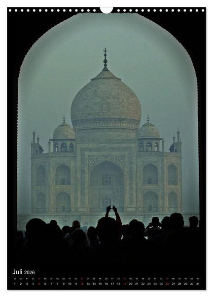 Produktbild: india RETROspective - Indien Kalender (Wandkalender 2026 DIN A3 hoch), CALVENDO Monatskalender