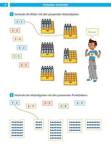 Produktbild: Die Mathe-Helden Das kleine Einmaleins 2./3. Klasse