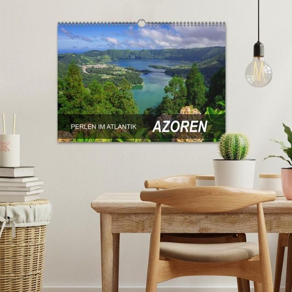 Produktbild: Perlen im Atlantik - Azoren (Wandkalender 2026 DIN A3 quer), CALVENDO Monatskalender