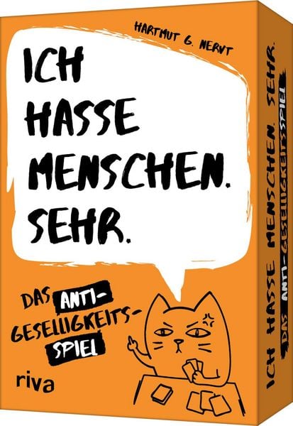 Produktbild: Ich hasse Menschen. Sehr. &ndash; Das Anti-Geselligkeitsspiel