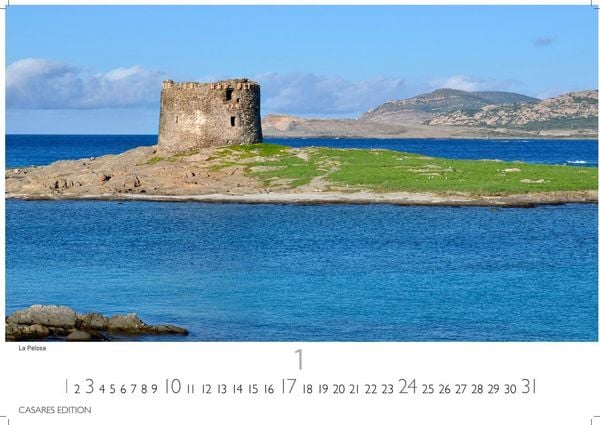 Produktbild: Sardinien Kalender 2027 &ndash; Wandkalender | Fotokalender Italien 35x50cm - mit 12 traumhaften Fotos von Str&auml;nden , Buchten & Natur der Mittelmeerinsel.