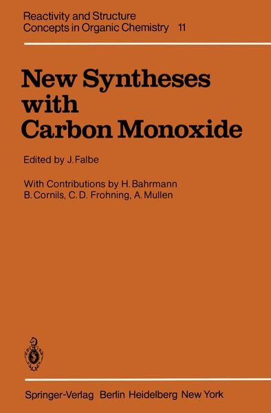 Produktbild: New Syntheses with Carbon Monoxide