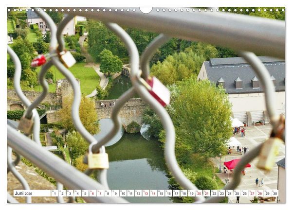 Produktbild: Luxemburg entlang des Wenzelwegs (Wandkalender 2026 DIN A3 quer), CALVENDO Monatskalender