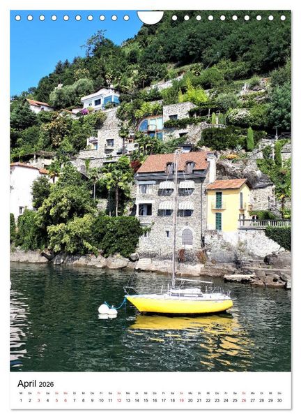 Produktbild: Traumhafter Lago Maggiore (Wandkalender 2026 DIN A4 hoch), CALVENDO Monatskalender