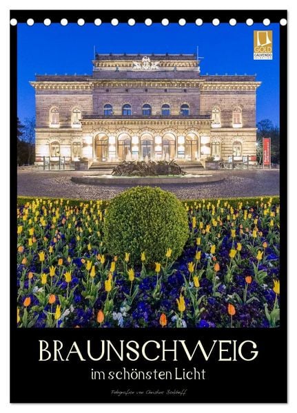 Produktbild: Braunschweig im sch&ouml;nsten Licht (Tischkalender 2026 DIN A5 hoch), CALVENDO Monatskalender