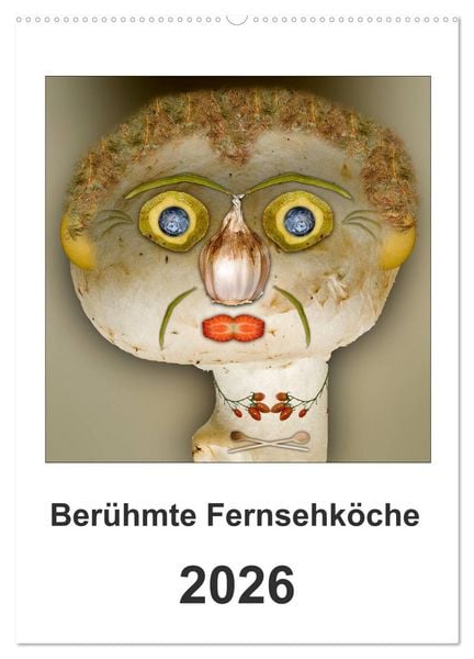 Produktbild: Ber&uuml;hmte Fernsehk&ouml;che (Wandkalender 2026 DIN A2 hoch), CALVENDO Monatskalender
