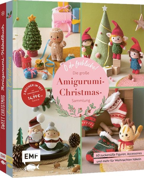 Produktbild: O du fr&ouml;hliche! Die gro&szlig;e Amigurumi-Christmas-Sammlung