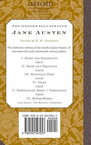 Produktbild: The Oxford Illustrated Jane Austen