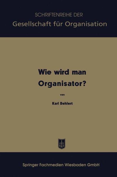 Produktbild: Wie wird man Organisator?