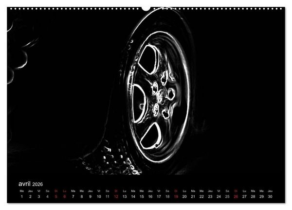 Produktbild: 911 Lignes (Calendrier mural 2026 DIN A2 vertical) calendrier de bureau