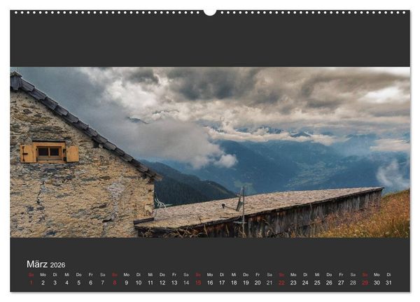 Produktbild: Alpenpanorama 2026 (Wandkalender 2026 DIN A2 quer), CALVENDO Monatskalender