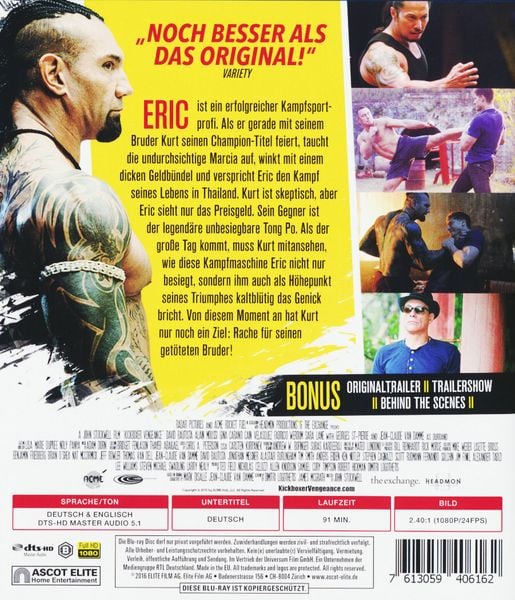 Produktbild: Kickboxer - Die Vergeltung - Uncut