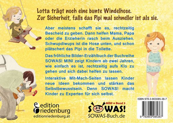 Produktbild: Lotta geht schon aufs Klo! So bleibt die Hose sauber
