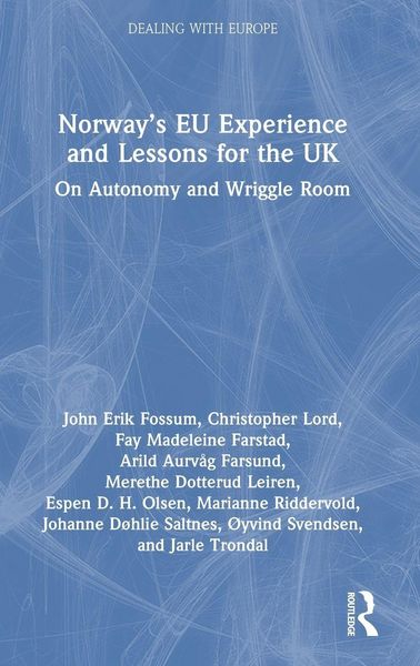 Produktbild: Norway's EU Experience and Lessons for the UK