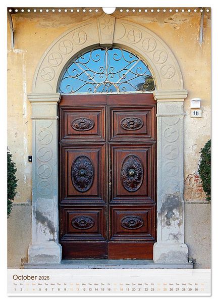 Produktbild: Umbrian Doorways (Wall Calendar 2026 DIN A3 portrait), CALVENDO 12 Month Wall Calendar