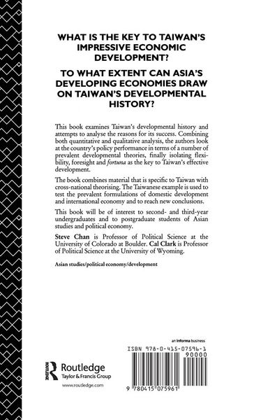 Produktbild: Flexibility, Foresight and Fortuna in Taiwan's Development