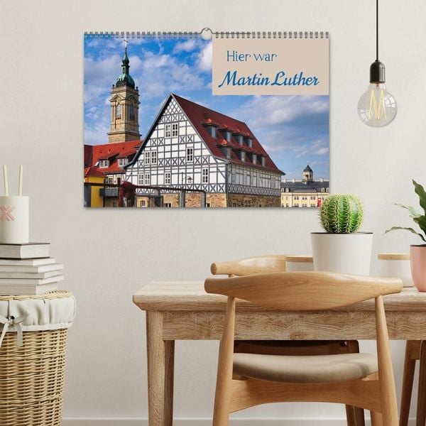 Produktbild: Hier war Martin Luther (Wandkalender 2027 DIN A3 quer), CALVENDO Monatskalender