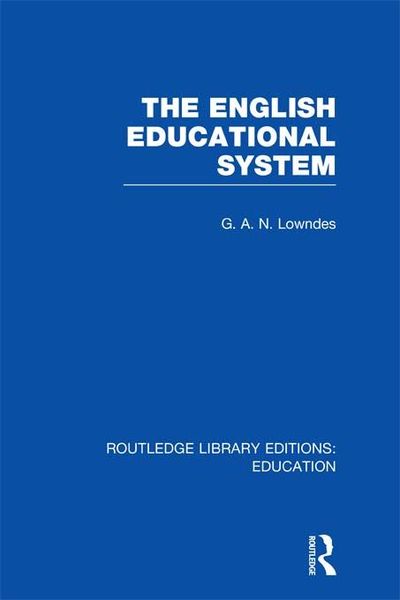 Produktbild: The English Educational System