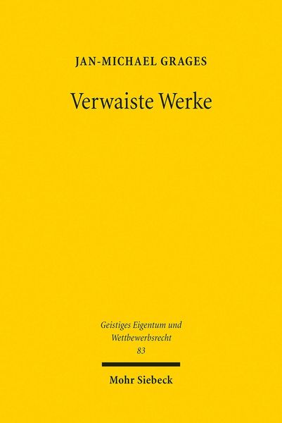 Produktbild: Verwaiste Werke