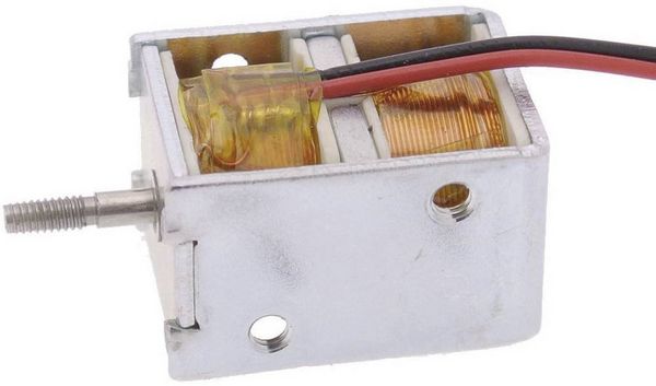 Produktbild: Tremba HMB-1513.001-12VDC Hubmagnet dr&uuml;ckend, ziehend 2 N 8 N 12 V/DC 35W