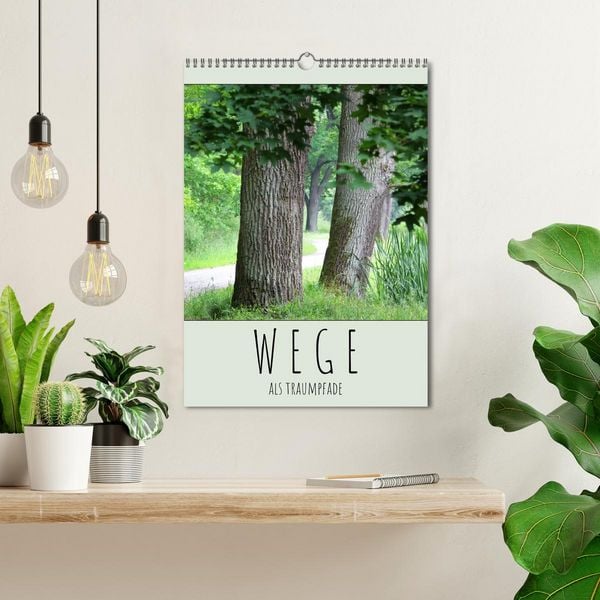 Produktbild: Wege als Traumpfade (Wandkalender 2026 DIN A3 hoch), CALVENDO Monatskalender