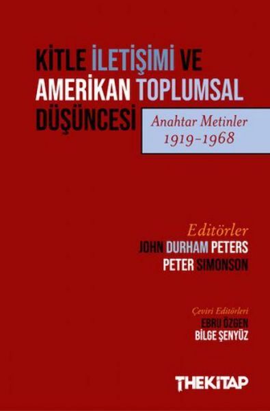 Produktbild: Kitle Iletisimi ve Amerikan Toplumsal Düşüncesi