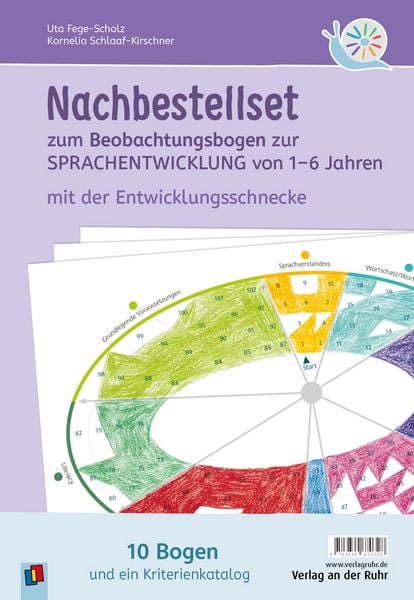 Nachbestellset zum Beobachtungsbogen zur Sprachentwicklung von 1–6 Jahren, Sonstige von Kornelia Schlaaf-Kirschner,Uta Fege-Scholz, Verlag an der
