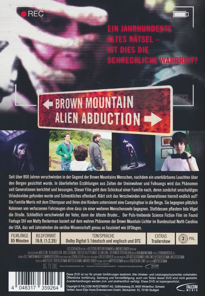 Produktbild: Brown Mountain - Alien Abduction