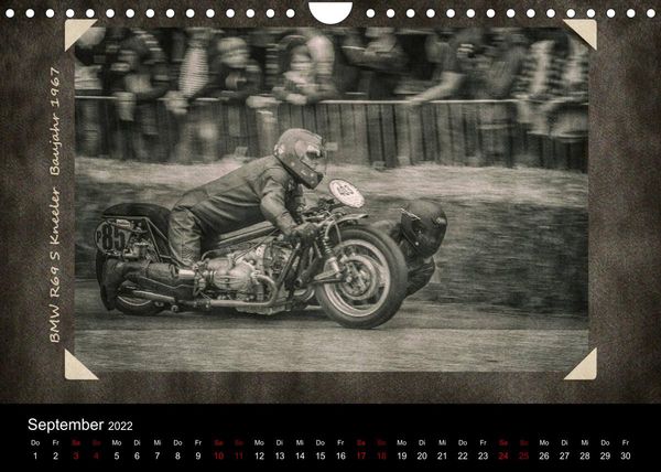 Produktbild: Klassik Motorsport Action (Wandkalender 2022 DIN A4 quer)