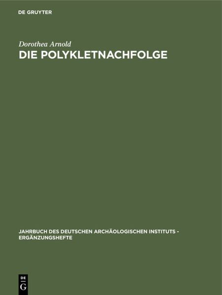Produktbild: Die Polykletnachfolge