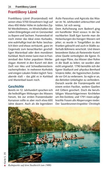 Produktbild: TRESCHER Reisef&uuml;hrer B&ouml;hmisches B&auml;derdreieck