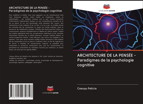 Produktbild: ARCHITECTURE DE LA PENS&Eacute;E - Paradigmes de la psychologie cognitive