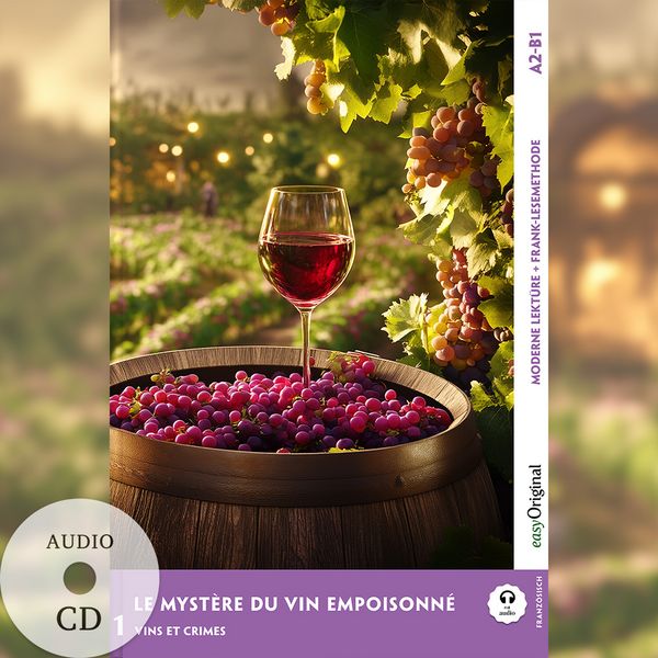 Produktbild: Delaunay: Myst&egrave;re du vin - Franz Krimi A2-B1 + DL