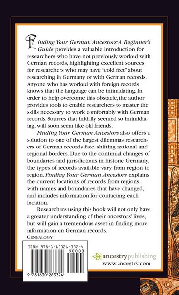 Produktbild: Finding Your German Ancestors
