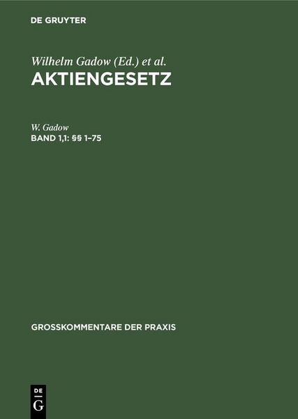 Produktbild: &sect;&sect; 1-75
