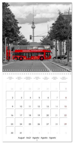 Produktbild: Red spots around the world (Wall Calendar 2027 12 &times; 12 Inch) CALVENDO 12 Month Wall Calendar