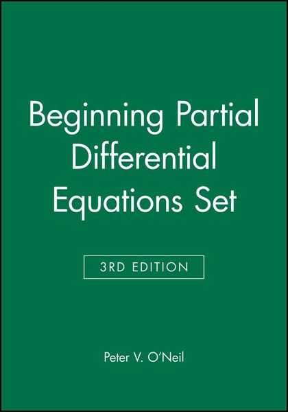 Produktbild: Beginning Partial Differential Equations
