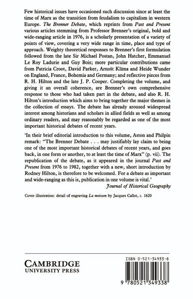 Produktbild: The Brenner Debate