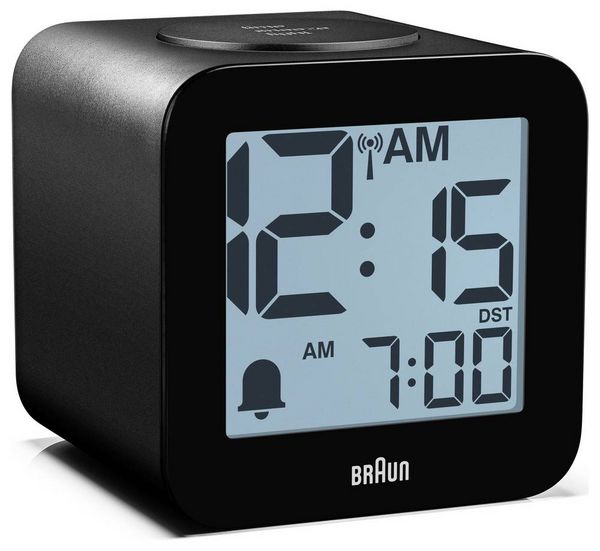 Produktbild: Braun 60077 Wecker Schwarz Gro&szlig;es Display