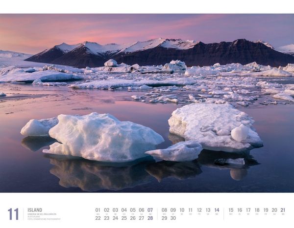 Produktbild: Island Kalender 2027 | Unterwegs zwischen Gletschern und Geysiren