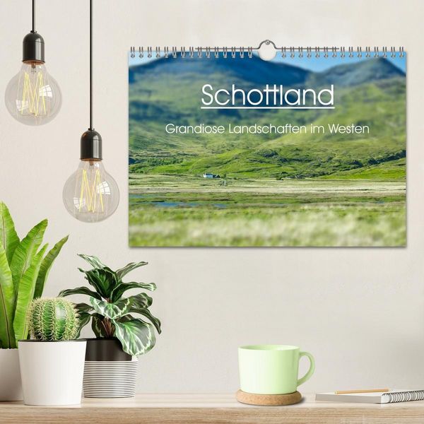 Produktbild: Schottland - grandiose Landschaften im Westen (Wandkalender 2027 DIN A4 quer), CALVENDO Monatskalender
