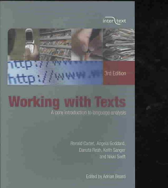 Produktbild: Goddard, A: Working with Texts