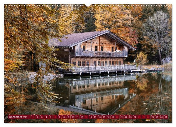 Produktbild: Tiroler Bergseen (hochwertiger Premium Wandkalender 2026 DIN A2 quer), Kunstdruck in Hochglanz