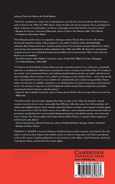 Produktbild: China in the World Market