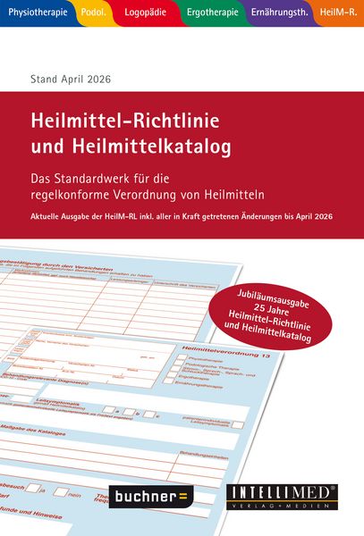 Produktbild: Heilmittel-Richtlinie und Heilmittelkatalog