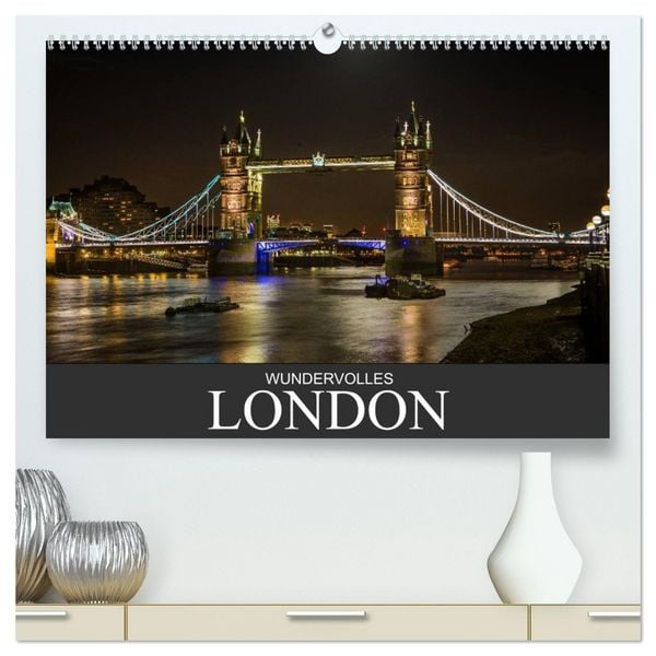 Produktbild: Wundervolles London (hochwertiger Premium Wandkalender 2026 DIN A2 quer), Kunstdruck in Hochglanz